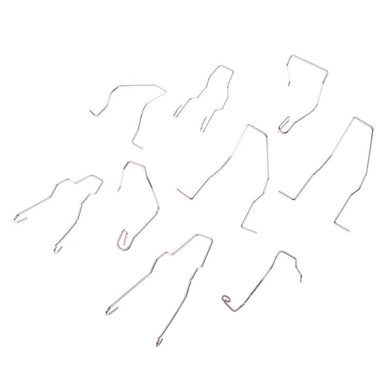 9 τμχ Μεταλλικά κλιπ ελατηριωτών λαμπτήρων προβολέων Ταιριάζει σε H1 H3 H4 H7 Συγκράτηση λαμπτήρα προβολέα αυτοκινήτου Εργαλεία αγκράφες με ελατήρια κλιπ