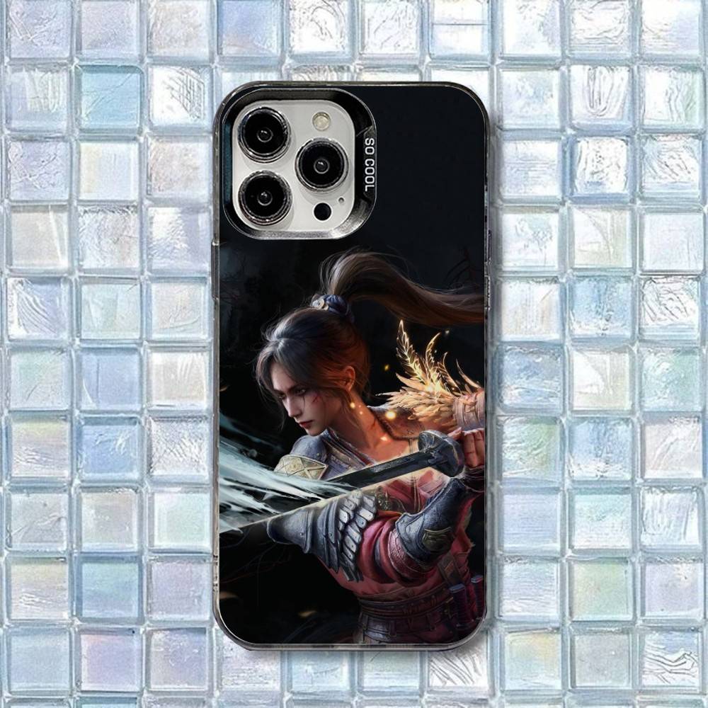 

Wuchang Fallen Feathers Phone Case For iPhone 16,15,14,13,12,11,8,7,Pro,Max,Plus,Mini,XS,SE Shockproof Matte Cover iPhone16