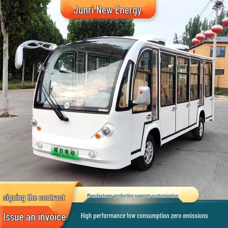 Electric Sightseeing Shuttle for Tours and Attractions