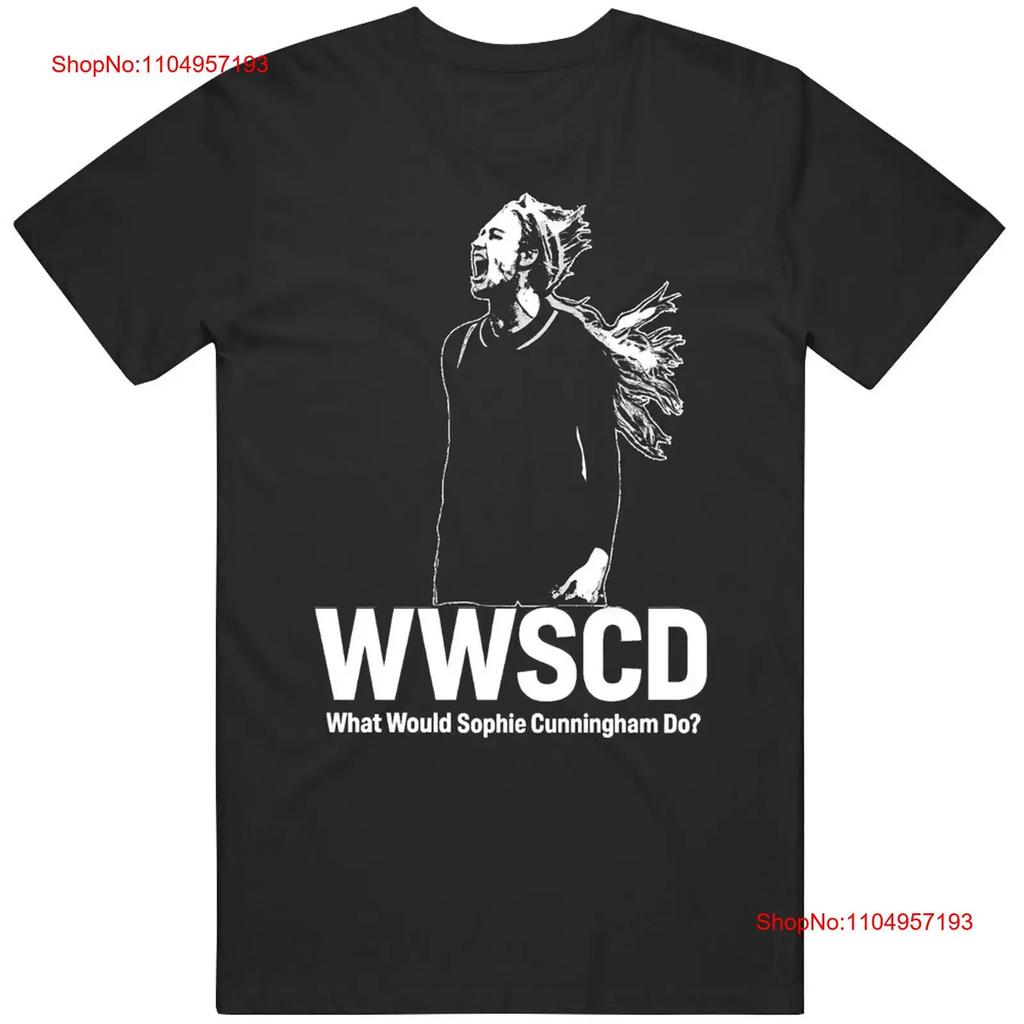 What Would Sophie Cunningham Do Funny Jesus Parody Cool Idea v2 T Shirt vintage Washed fashion homme streetwear