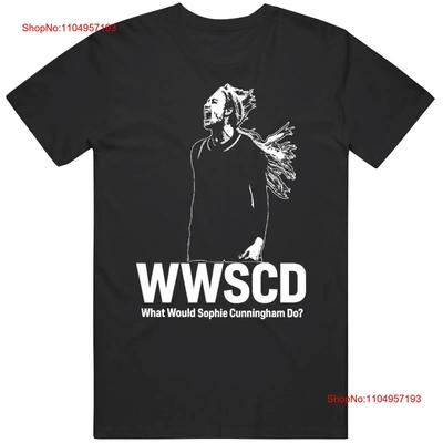What Would Sophie Cunningham Do Funny Jesus Parody Cool Idea V2 T Shirt Vintage Washed Fashion Homme Streetwear