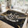 Newcastle United Football Design Welurowy Kryształowy Dywan Przytulny Nie?Antypoślizgowy Dywan Wzorzysty Do Sypialni Salonu Przedpokoju