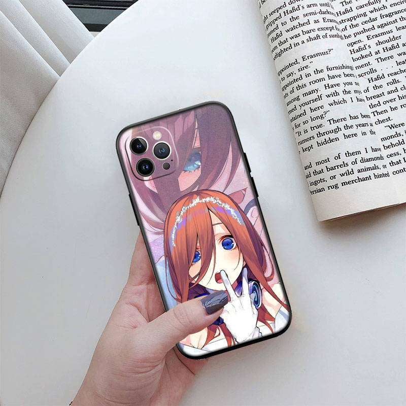 IR19 Miku Nino Itsuki Nakano Shell for Samsung Note 20 10 S25 Plus Ultra Lite A51 A52 A53 A71 A72 A73 M20 M30 M21 M31 M51 A11 A70 A56 A26