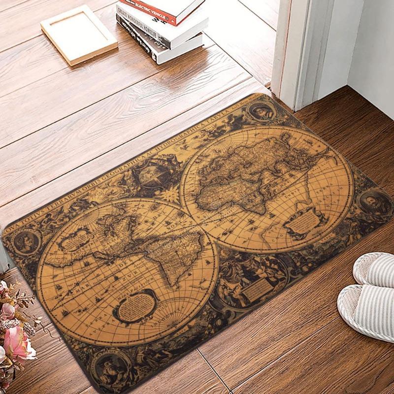 Multi Pattern Non-Slip Waterproof Doormat Easy Clean Entrance Floor Mat Home Decor Durable Minimalism So Fashion and Beautiful