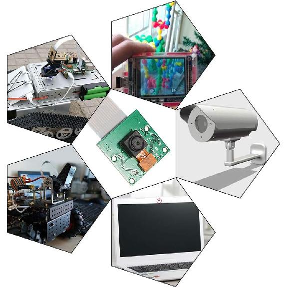 Raspberry Pi Mini Camera Video Module 5 Megapixels 1080p Sensor OV5647 Webcam for Raspberry Pi Model A/B/A+/B+, Pi 2B and Raspberry Pi 3B, Pi 3 B+,