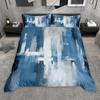 Homewish Watercolor Ombre Aesthetic Duvet Cover Set 2pcs/3pcs, Graffiti Oil Painting Bedding Set, Modern Gradient Bed Set