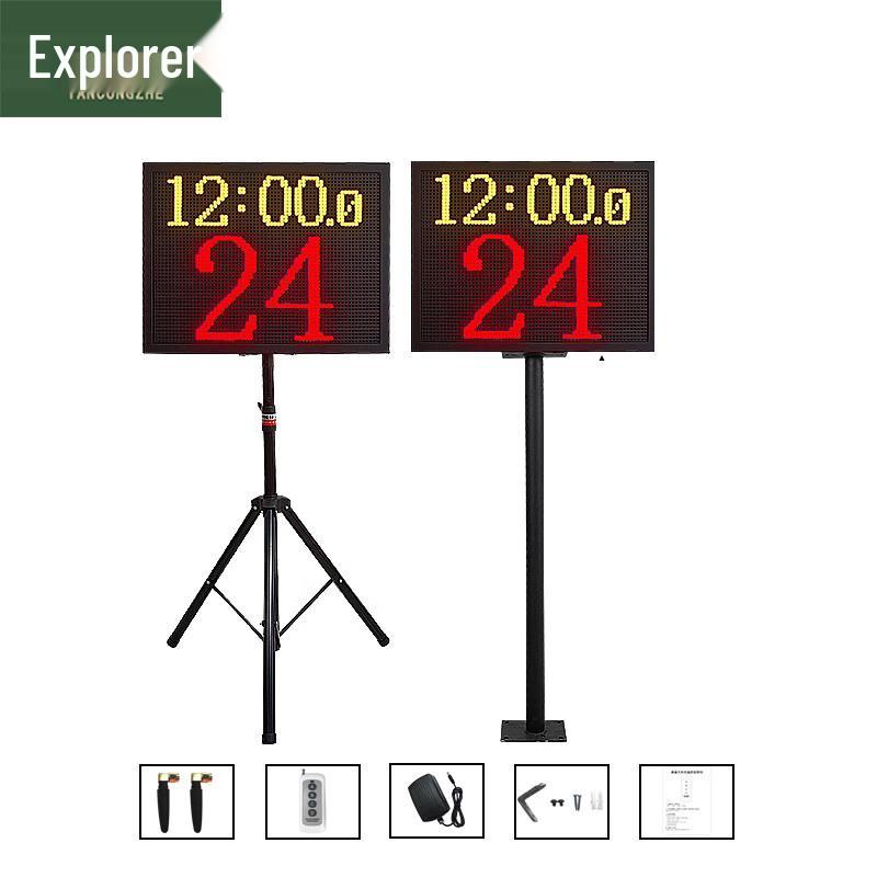 Explorer Basketball Electronic Scoreboard & 24S Timer