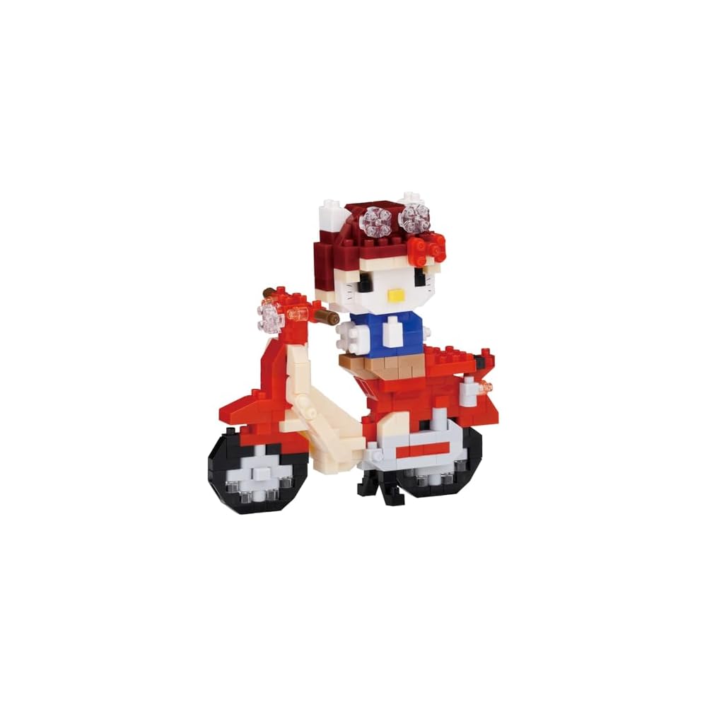 Kawada Nanoblock Hello Kitty x Honda Super Cub Building Set 3x10.5x18 cm