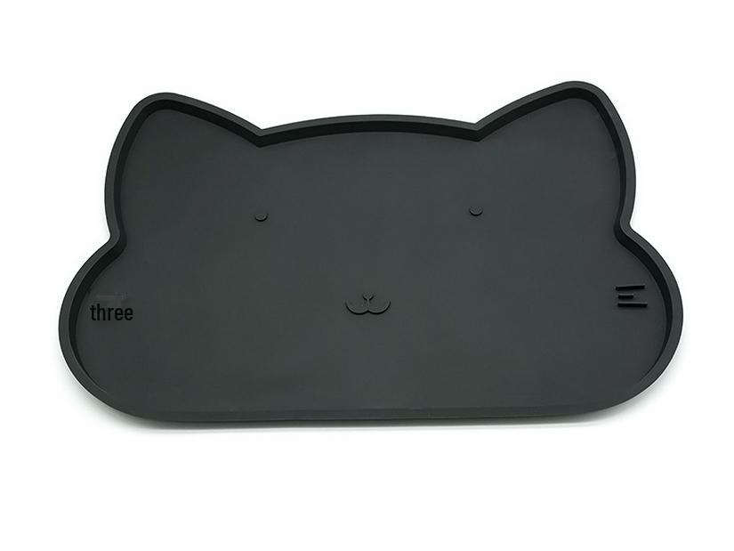 Silicone Pet Feeding Mat: Easy-Clean, Foldable, Leak-proof, Non-slip, Waterproof for Cats & Dogs