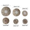 Circular Wall Decor Homestay Living Room Straw Woven Hanging Woven Decor