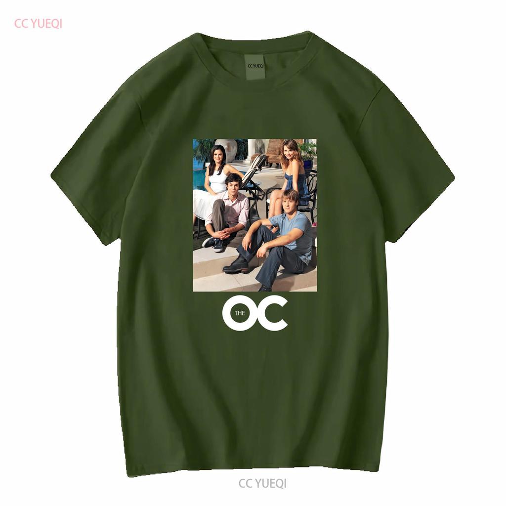 Unisex bavlněné fandomové tričko s fotografií obsazení OC, Seth Summer, Marissa, Ryan, nadrozměrný grafický fanouškovský T-shirt s dlouhým nebo krátkým rukávem, stylové