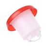 Chicken Feeder Waterer Baby Chick Drinker Feeder with Carrying Handle Capacity 2.5 L Chicken Water Feeder Pet Supplies