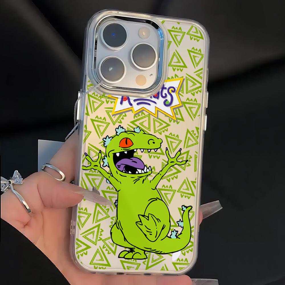 Cartoon R-Rugrats Dinosaurier Heißes Handyhülle für Samsung Galaxy S25 S24 S23 S22 S21 S20 Note20 FE Ultra Edge Plus 4G 5G Weiche Hülle
