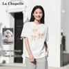 La Chapelle Women's Gentle Style Loose Short Sleeve T-Shirt