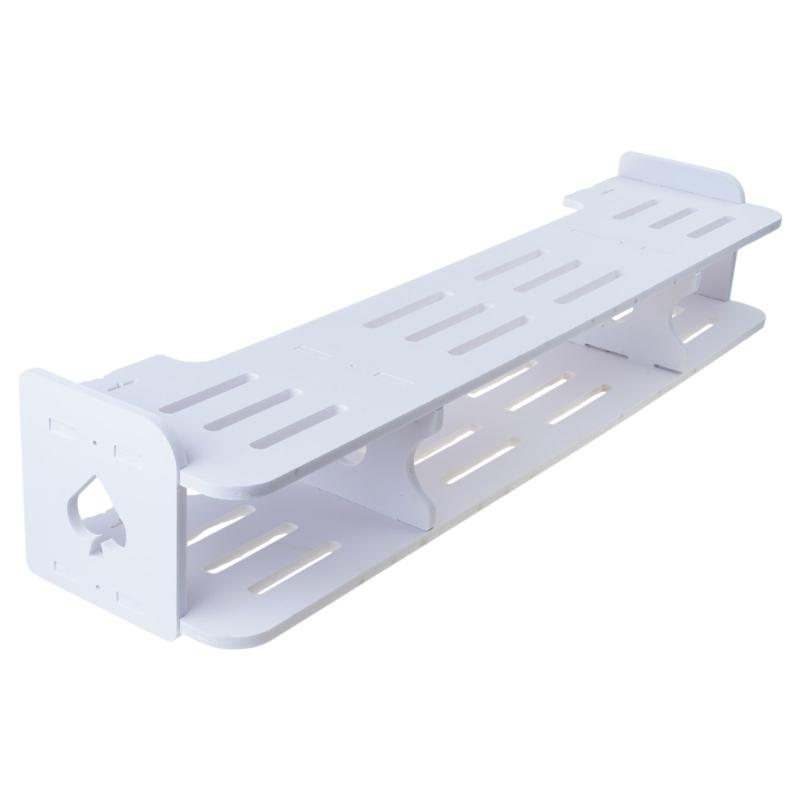 Multi Functional Wall Shelf For Bedroom Organization Easy Installation Engineered Router Organizer Wood Display Bracket