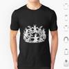 Dancing With Demons  White T Shirt 6xl Cotton Cool Tee Witches Devil England Renaissance Woodcut Stamp Magic