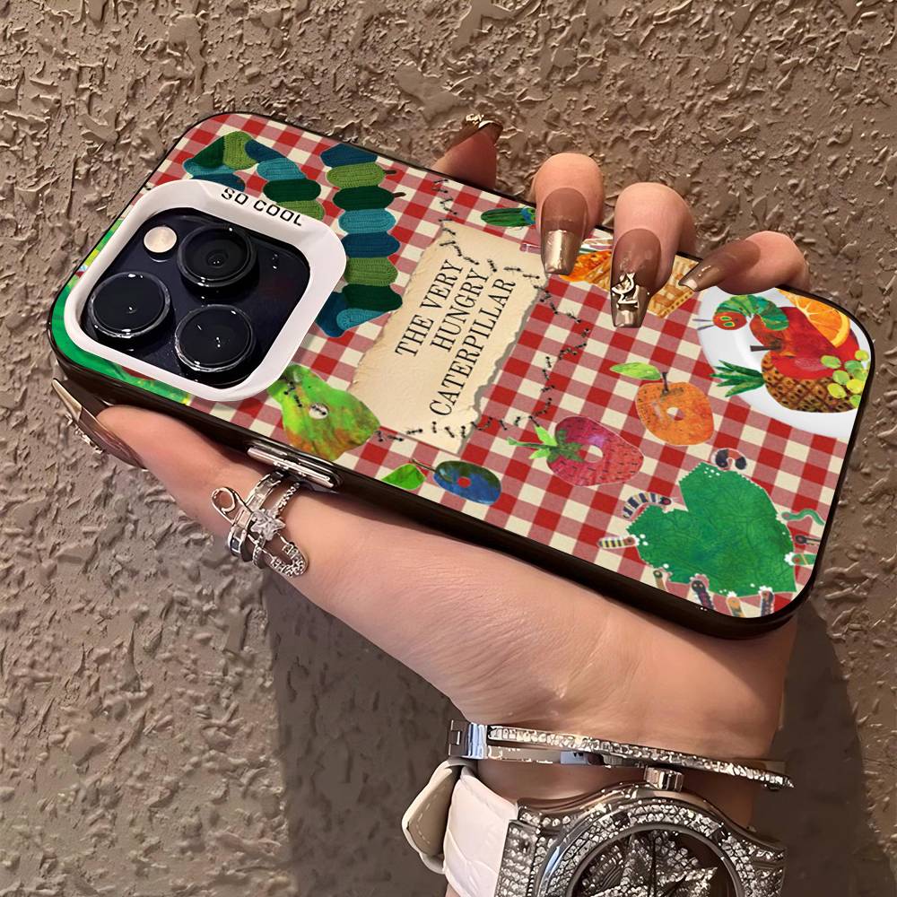 The Very Hungry Caterpillar Phone Case For IPhone 17 16 15 14 13 12 11 Pro Max Plus Pro Colorful Shell