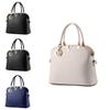 Big Pu Handbag For Women With Zipper Closure And Interior Organizer For Casual Wear