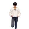 Fur integrated jacket women's winter new fashion versatile environmentally friendly short Mao Mao jacket