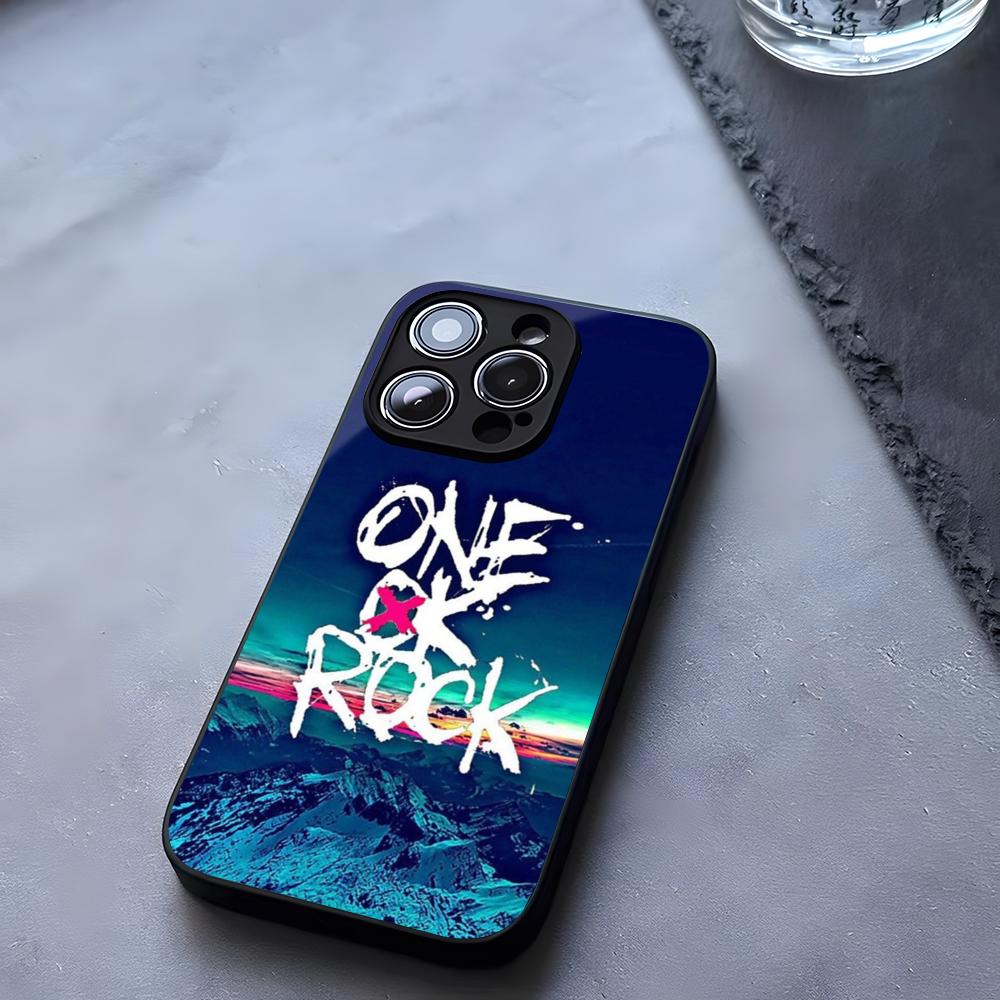 ONE OK ROCK Phone Case Tempered Glass For IPhone 17 13 14 16 12 15 11 Pro Max Plus Mini X XR SE2020 Coque
