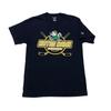 Notre Dame Fighting Irish Shirt Mens Medium M Blue Hockey Champion Short Sleeve