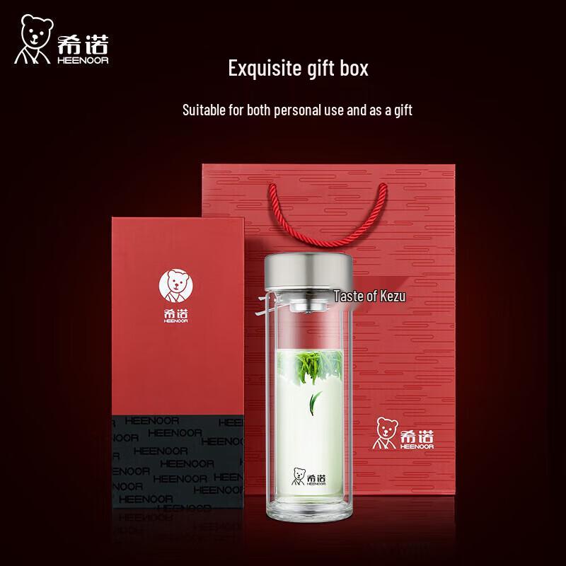 Xinuo Double-Layer Insulated Glass Business Cup