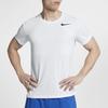 Nike T Shirts Men's White Crew Neck Moderate Straight Fit AJ8022-100