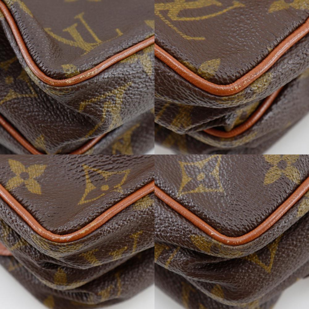 LOUIS VUITTON Mini Amazon Shoulder Bag M45238 vintage Brown Monogram canvas Women Used