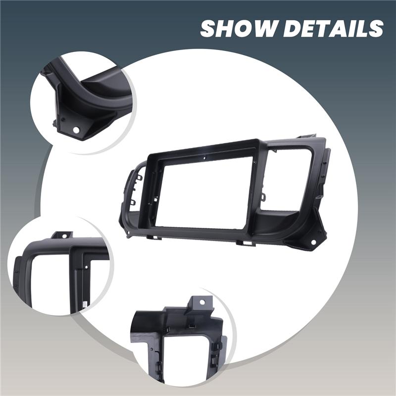 Powerful 9 Inch Car Radio Fascia For Citroen Dispatch Toyota Proace Expert Traveller DVD Stereo Frame Plate Adapter