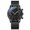 Top-Marke Dragon Watch Explosive Goldene Reliefuhr Herrenuhr Herren Drei-Augen Drache Leuchtend Wasserdicht Quarz-Uhr