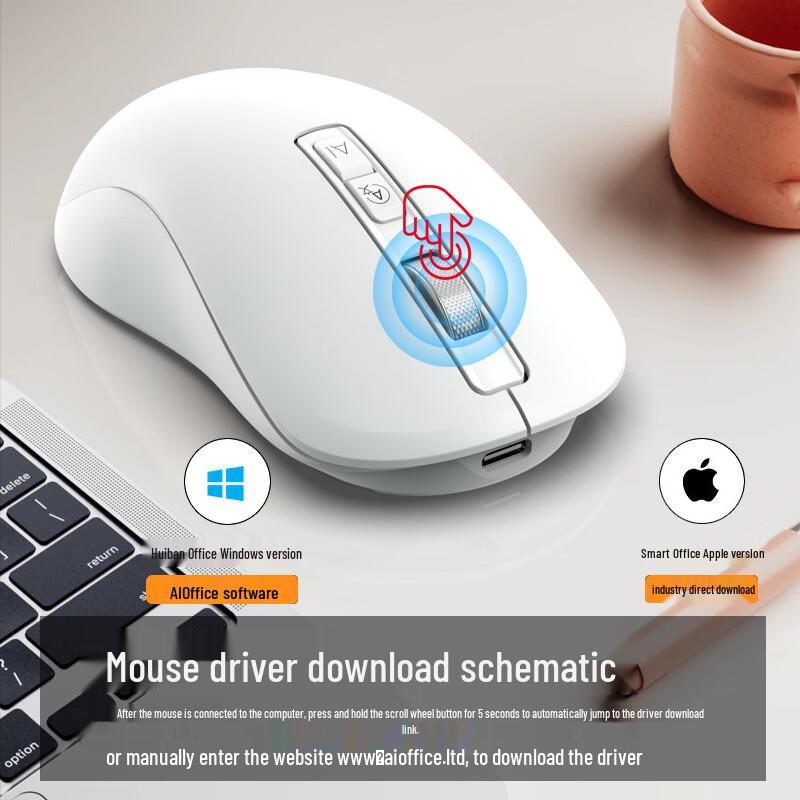DeepSeek AI Smart Office Mouse V12