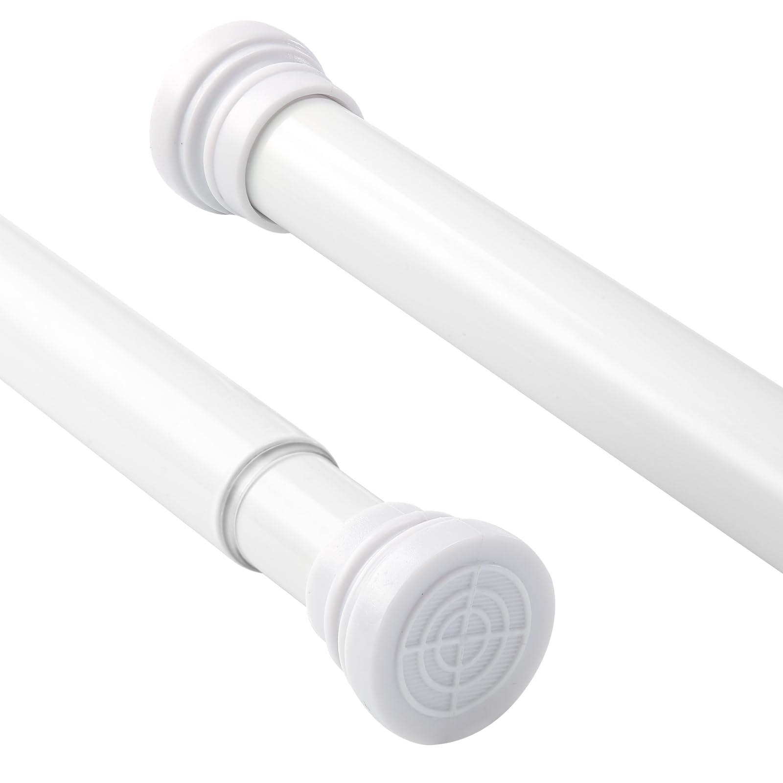 

Раздвижная штанга Goowin Tension для шкафа без винтов, для организации мелких предметов, для приватности, для ванной комнаты, белая штанга, 80см-166см, прочная, длинная, стильная, ультратонкая, белый