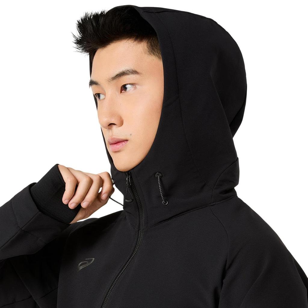Training Wear WATER REPELLENT SOFTSHELL HOODIE PERFORMANCE BLACK XL [ASICS]