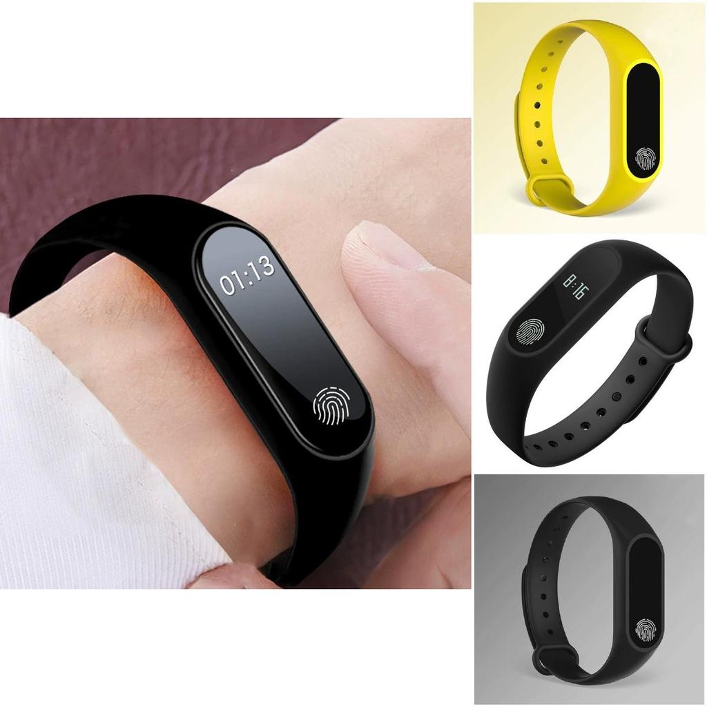 Smart Bluetooth Fitness Tracker Watch With Step Counter And Alarm For Men Women