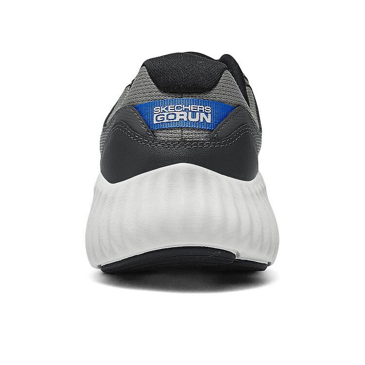 Skechers Ve Cómodo Cuero Sintético Duradero Zapatillas de Correr de Caña Baja Hombre Zapatillas Grises 220383-GRY
