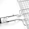 Folding BBQ Rack Portable Barbecue Mesh Mat Easy To Clean Fish Grill Basket  Outdoor