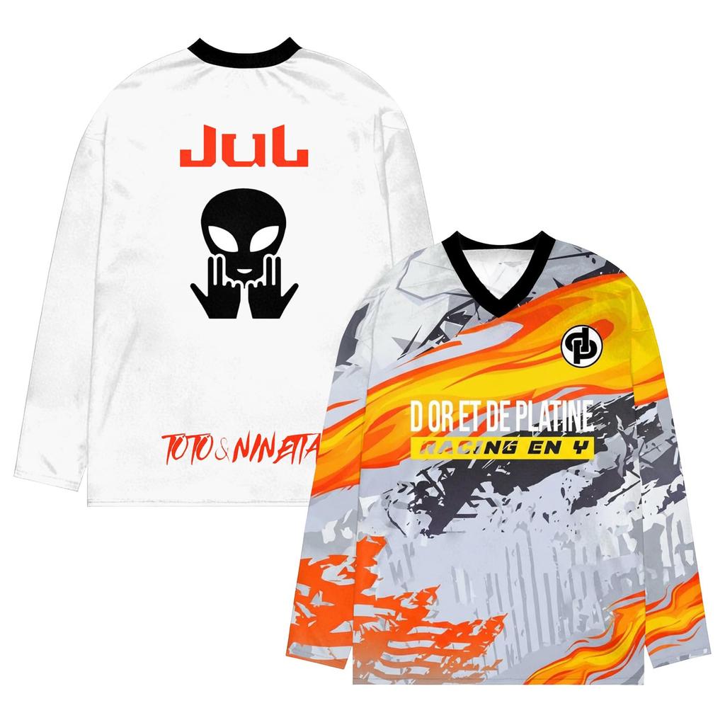 Unisex Long Sleeve Casual Sports Jersey Streetwear Pullover Sweatshirt with Graphic Prints Comfortable Fit Breathable Fabric Suitable for Daily Wear