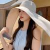 Breathable Large Brim Sun Hat Wind Proof Sun Protection Cap Outdoor Beach Hat  Outdoor Activities