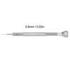 8 Sizes Watch Screwdriver Knurled Handle Design Slot Screwdriver  Professional Repair