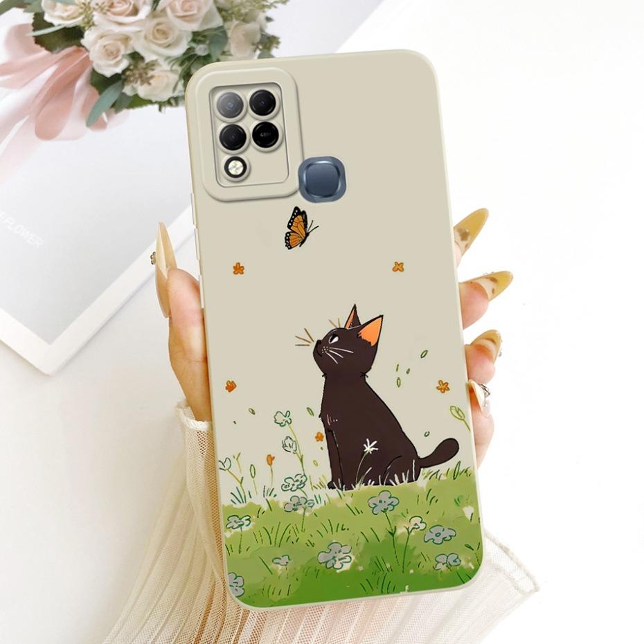 Cute Printed Phone Case For Infinix Hot 10S 10T 10i Soft Silicone Shockproof Cases For Infinix Hot10S Hot10T Hot10i Bumpers