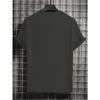 European Size Short Sleeve Men's Fashion Casual Trendy Street Style Graphic T-Shirt with CHICAGO Text Red Number 23and White Signature Pattern Adults