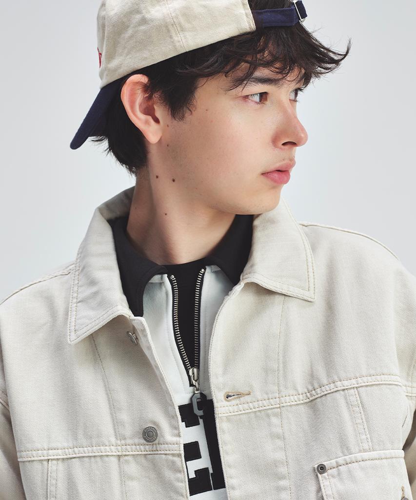 COVERNAT [Cozy Fit] Vintage Ball Cap Ivory