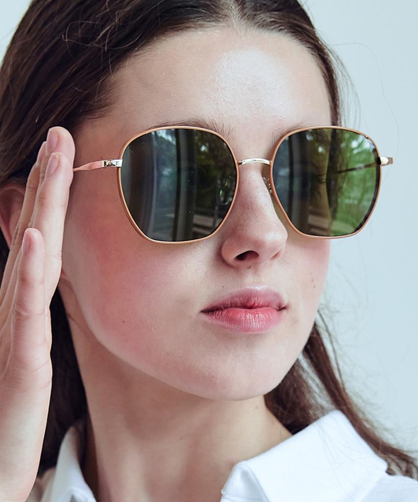 Likkeullou Rc E604 Amber Brown Sunglasses