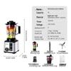 Vysoce výkonný multifunkční mixér: Smoothie maker, výrobník sójového mléka a mixér s velkou kapacitou