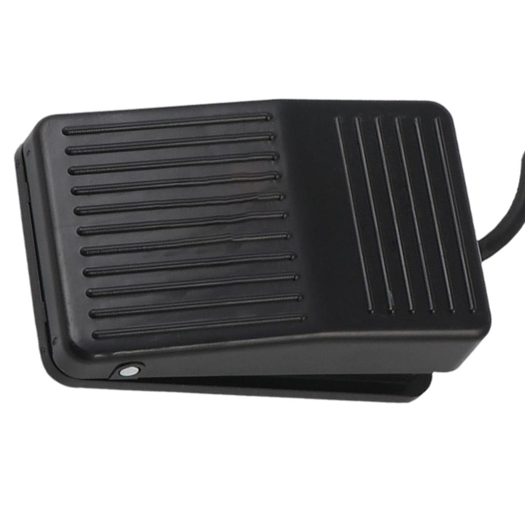 10A 250V Nonslip Momentary Electric Power Foot Pedal Switches SPDT 1NO 1NC Heavy Duty Foot Switches Pedal Controller