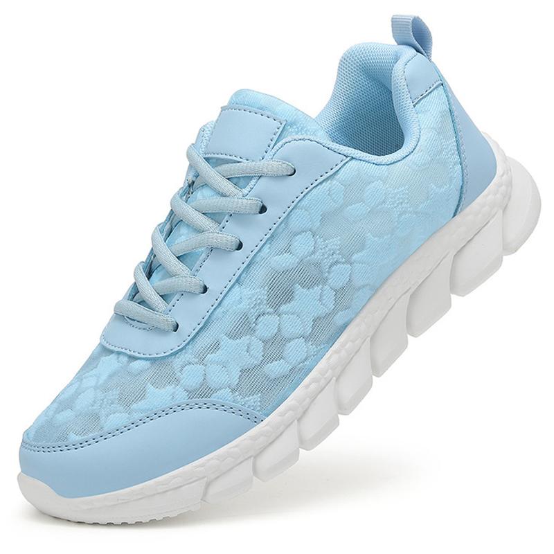 Women'S Sneaker Breathable Mesh Sneakers Sports Shoes For Woman Trainers White Shoes Baskets Femmes  Footwear Tennis Female