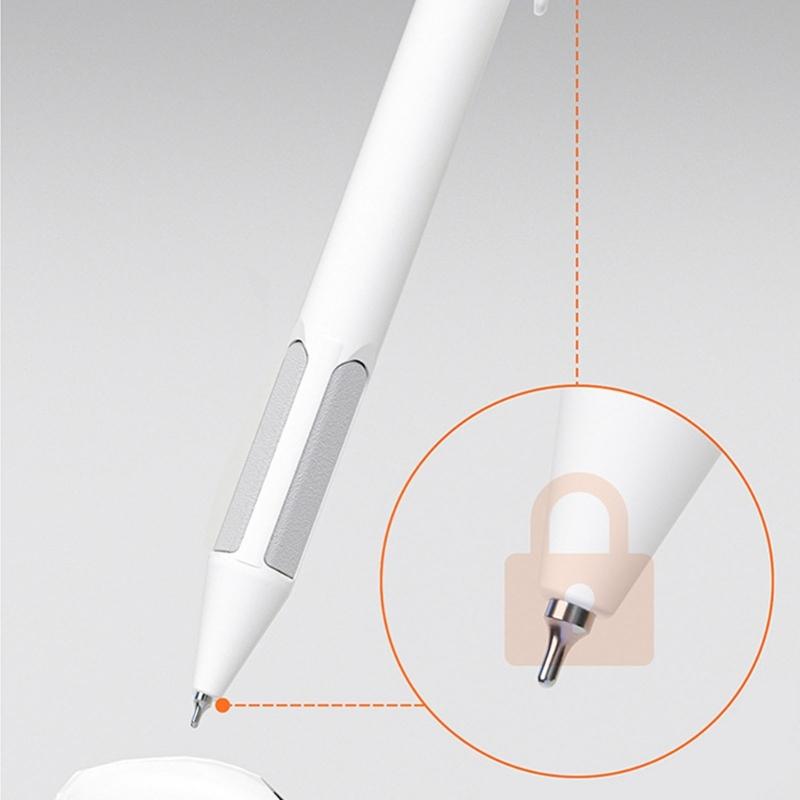 Strong User Friendly Clicks Pen Comfort Grip Design Includes 2 Ink Refills For Students Professionals