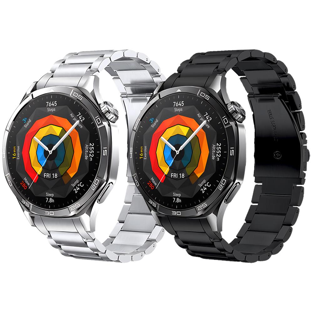 Náramek bez mezer Pro HUAWEI WATCH GT 5 46mm Kovový pásek z nerezové oceli Pro HUAWEI GT5 Řemínek Příslušenství k řemínku