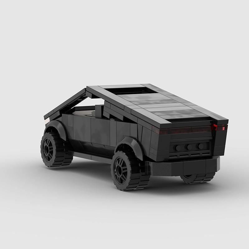 Cybertruck MOC Car New Energy Technical Vehicle Classical Model Building Block Racing Brick Toy Christmas Gift City Creative