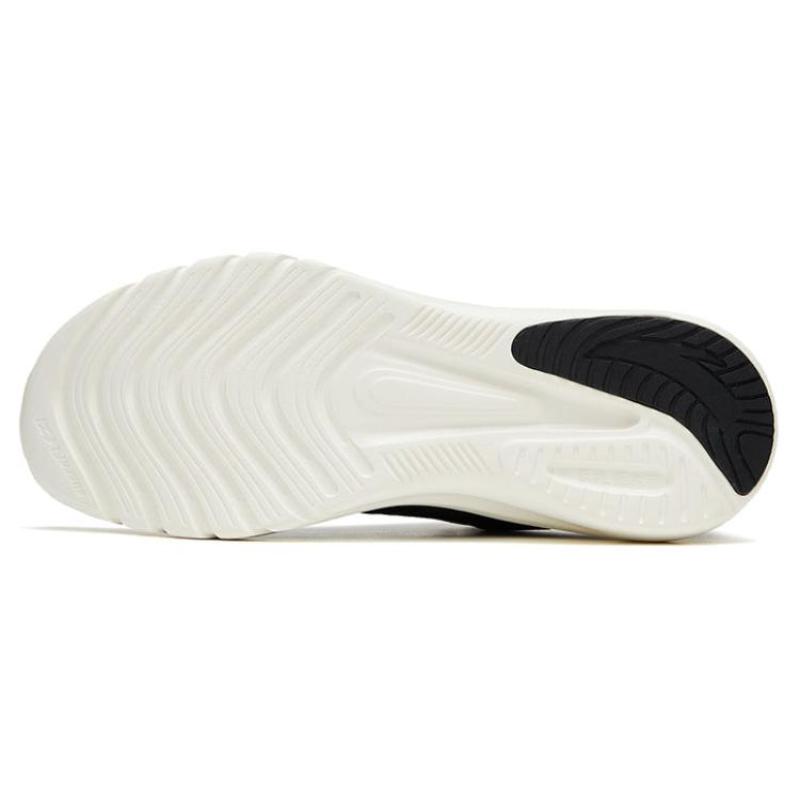 Anta Running Collection Anti Slip Wear Resistant Low Top Running Shoes Women's Black White Sneakers 122325575-1